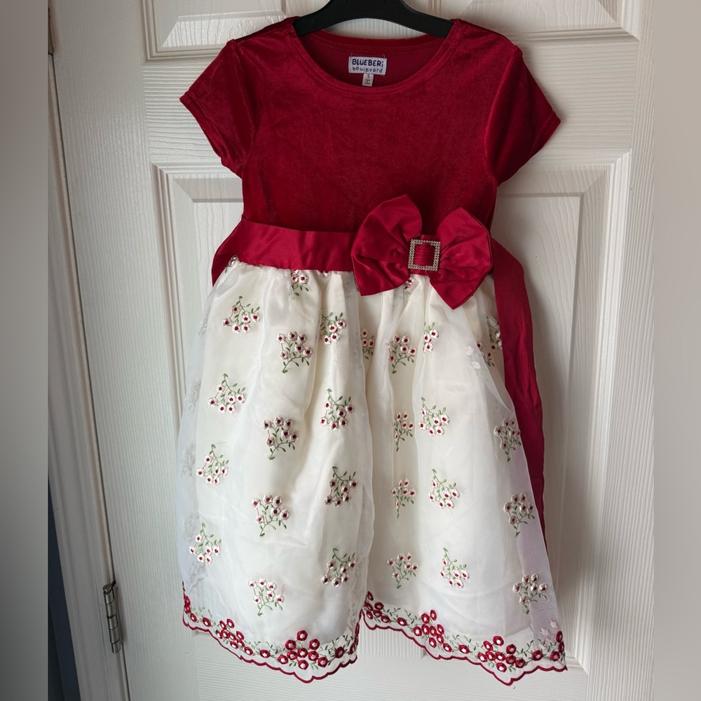 Blueberi Boulevard Vibrant Red Dress